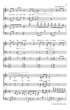 And So We Sing von Regi Stone 