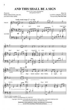 And This Shall Be a Sign von Bert Stratton 