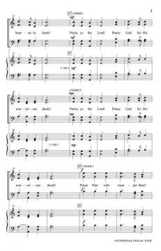 Antiphonal Psalm von Michael E. Showalter 