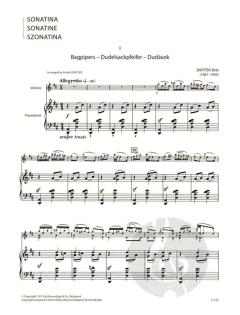 Sonatina von Béla Bartók 