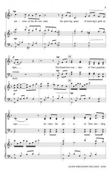 As One Who Knows the Light von Brad Nix (Download) 