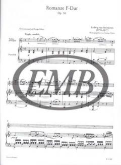 Two Romances von Ludwig van Beethoven 