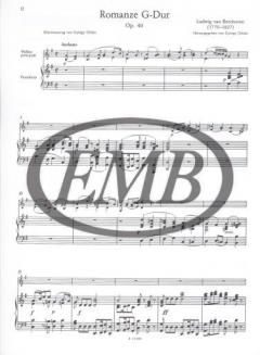 Two Romances von Ludwig van Beethoven 