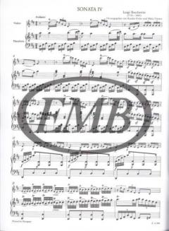 6 Sonate Op. 5, II. von Luigi Boccherini 