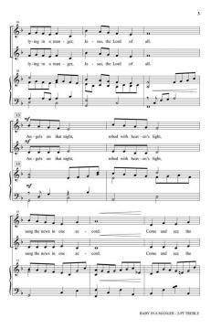 Baby in a Manger von Douglas Nolan 