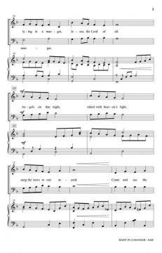 Baby in a Manger von Douglas Nolan 