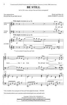 Be Still von John Purifoy 