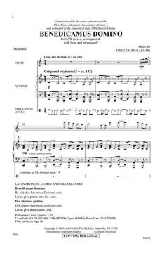 Benedicamus Domino von Greg Gilpin 