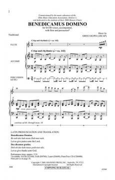 Benedicamus Domino von Greg Gilpin 