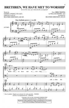 Brethren, We Have Met to Worship 