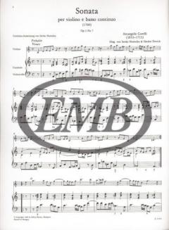 Sonata per violino e basso continuo op. 5 Nr. 7 von Arcangelo Corelli im Alle Noten Shop kaufen