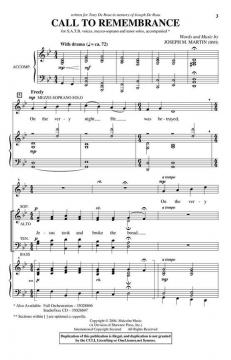 Call To Remembrance von Joseph M. Martin 