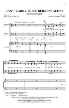 Can't Carry These Burdens Alone von John Parker 