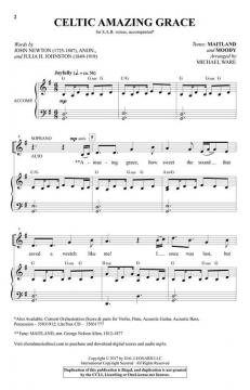 Celtic Amazing Grace von Michael Ware 