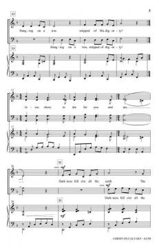 Christ on Calvary von Clare C. Toy 