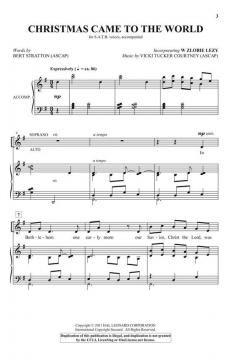 Christmas Came to the World von Vicki Tucker Courtney 