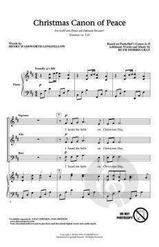 Christmas Canon Of Peace von Ruth Morris Gray 