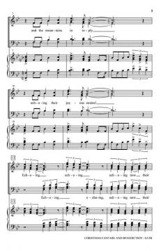 Christmas Fanfare and Benediction von John Purifoy 