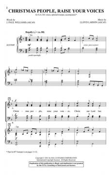 Christmas People, Raise Your Voices von Lloyd Larson 