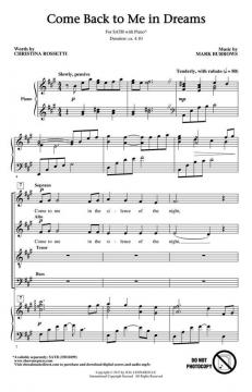 Come Back to Me in Dreams von Mark Burrows 