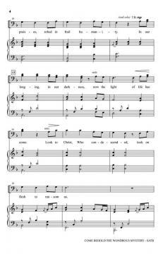 Come Behold the Wondrous Mystery von Matt Boswell 