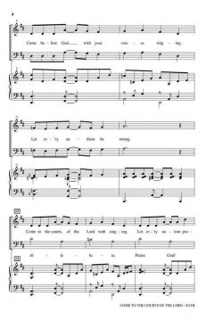 Come to the Courts of the Lord von Joseph M. Martin 