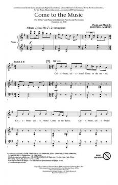 Come to the Music von Joseph M. Martin 