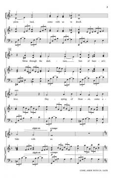 Come, Abide with Us von Franz Liszt 