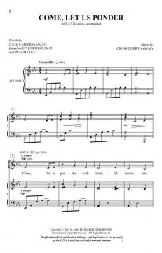 Come, Let Us Ponder von Craig Curry 