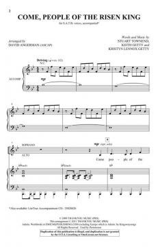 Come, People of the Risen King von Keith Getty 