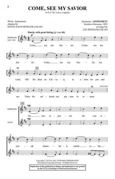 Come, See My Savior von Southern Harmony 