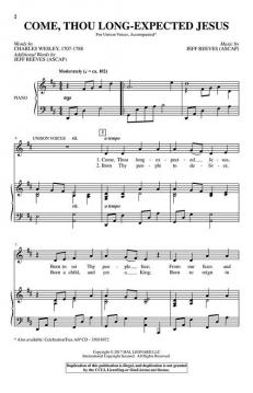 Come, Thou Long-Expected Jesus von Jeff Reeves 