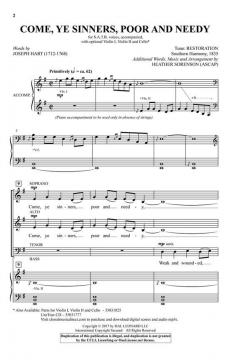 Come, Ye Sinners, Poor and Needy 