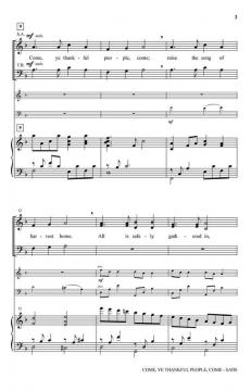 Come, Ye Thankful People, Come von George J. Elvey 