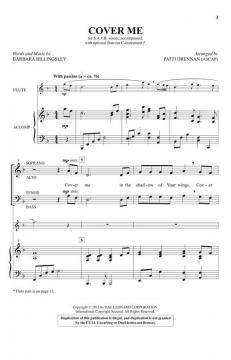 Cover Me von Barbara Billingsley (Download) 