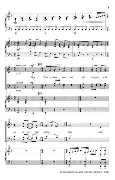 Dear Christians, One And All, Rejoice von Joseph M. Martin 