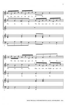 Deck the Hall with Beethoven, Bach, and Brahms! von Glenda E. Franklin 