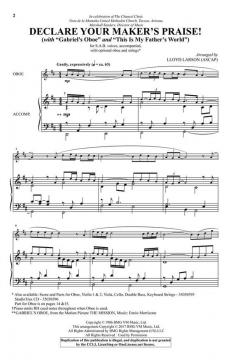 Declare Your Maker's Praise! 