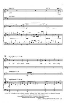 Declare Your Maker's Praise! 