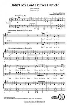 Didn't My Lord Deliver Daniel 