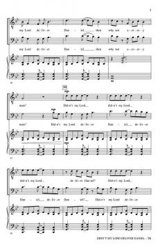 Didn't My Lord Deliver Daniel 