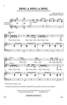 Ding-A Ding-A Ding von Greg Gilpin 