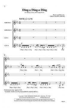 Ding-A Ding-A Ding von Greg Gilpin 