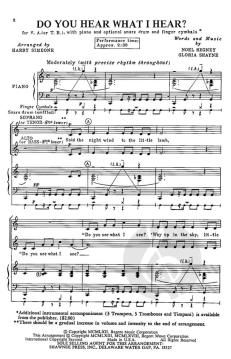 Do You Hear What I Hear? von Gloria Shayne 