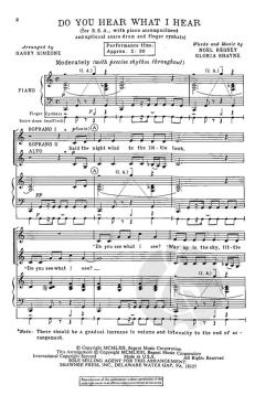 Do You Hear What I Hear? von Gloria Shayne 