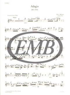 Adagio KV 261 von Wolfgang Amadeus Mozart 