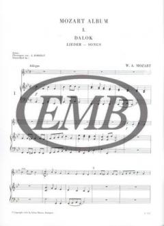 Album For violin 1 von Wolfgang Amadeus Mozart im Alle Noten Shop kaufen