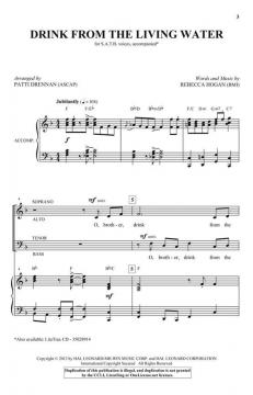 Drink from the Living Water von Rebecca Hogan 