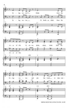 Drink from the Living Water von Rebecca Hogan 