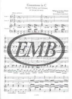Concertone in C von Wolfgang Amadeus Mozart 